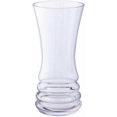 Dartington Crystal Wibble Large Vase Clear 25cm H x 12cm W x 12cm D Dartington Crystal Wibble Large Vase Clear 25cm H x 12cm W x 12cm D