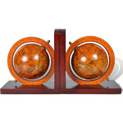 Mistana Traditional Wood Bookends Brown 16.5cm H X 17.5cm W X 9.5cm D Mistana Traditional Wood Bookends Brown 16.5cm H X 17.5cm W X 9.5cm D