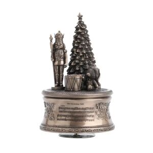 The Seasonal Aisle Christmas Tree Music Box 17.0 H x 11.0 W x 11.0 D cm