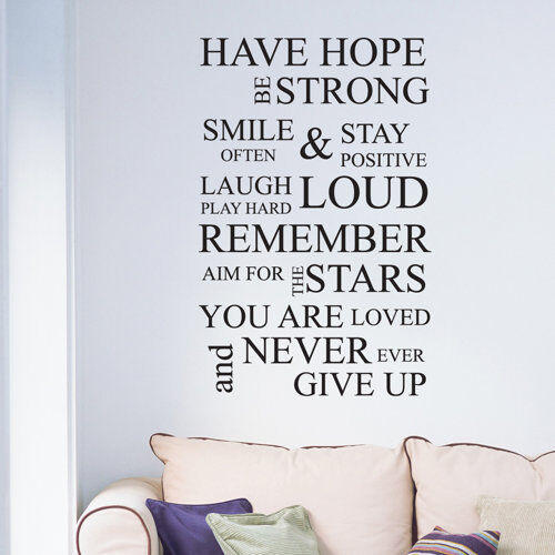 Ebern Designs Inspirational Wall Sticker Ebern Designs Colour: Lime Green  - Size: Runner 240 x 700cm Ebern Designs Inspirational Wall Sticker Ebern Designs Colour: Lime Green  - Size: Runner 240 x 700cm