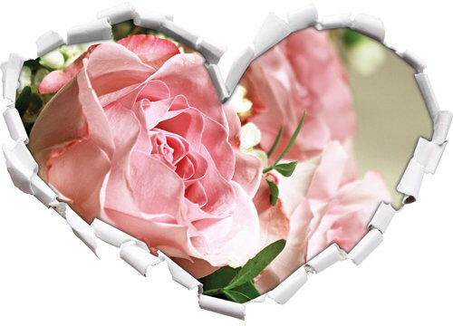 East Urban Home Rose Bouquet Wall Sticker East Urban Home  - Size: 8cm H x 46cm W x 38cm D East Urban Home Rose Bouquet Wall Sticker East Urban Home  - Size: 8cm H x 46cm W x 38cm D