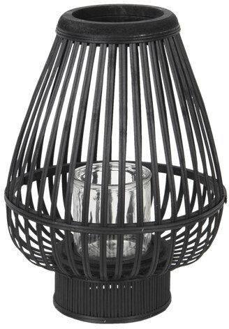 Bay Isle Home Wooden/Glass Lantern Bay Isle Home Size: 36cm H x 27cm W x 27cm D  - Size: Bay Isle Home Wooden/Glass Lantern Bay Isle Home Size: 36cm H x 27cm W x 27cm D  - Size: