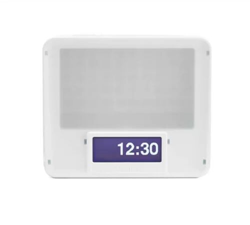 Lumie Zest Modern & Contemporary Digital Electric Alarm Tabletop Clock in White Lumie  - Size: 26cm H X 21cm W X 11cm D Lumie Zest Modern & Contemporary Digital Electric Alarm Tabletop Clock in White Lumie  - Size: 26cm H X 21cm W X 11cm D