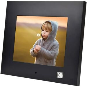 Kodak 1024 X 768 IPS Display 8 Digital Photo Frame Built In 8GB - Ebony Black black 21.0 H x 31.0 W x 5.0 D cm