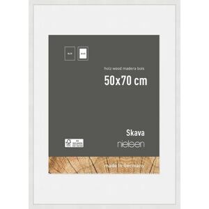 Nielsen Home nielsen Skava Wooden Picture Frame White 70cm H x 50cm W x 2cm D Nielsen Home nielsen Skava Wooden Picture Frame White 70cm H x 50cm W x 2cm D