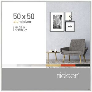 17 Stories Spitz Aluminium Picture Frame Matte Silver 50cm H x 50cm W 17 Stories Spitz Aluminium Picture Frame Matte Silver 50cm H x 50cm W