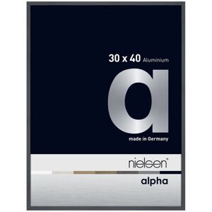 Nielsen Home nielsen Alpha Aluminium Picture Frame Polished Dark Grey 30cm W x 40cm H Nielsen Home nielsen Alpha Aluminium Picture Frame Polished Dark Grey 30cm W x 40cm H