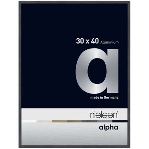 Nielsen Home nielsen Alpha Aluminium Picture Frame Black Oak 30cm W x 40cm H Nielsen Home nielsen Alpha Aluminium Picture Frame Black Oak 30cm W x 40cm H