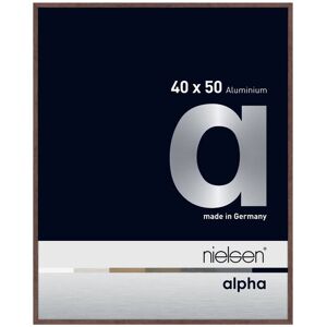 Nielsen Home nielsen Alpha Aluminium Picture Frame Wenge 40cm W x 50cm H Nielsen Home nielsen Alpha Aluminium Picture Frame Wenge 40cm W x 50cm H