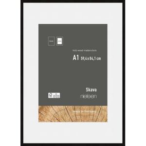 Nielsen Home nielsen Skava Wooden Picture Frame Black 59.4cm H x 84.1cm W x 2cm D Nielsen Home nielsen Skava Wooden Picture Frame Black 59.4cm H x 84.1cm W x 2cm D