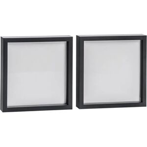 Nicola Spring - 3D Box Photo Frames black 51.0 H x 51.0 W x 3.5 D cm