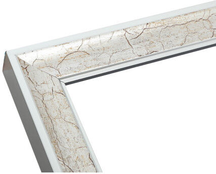 Union Rustic Saxon Picture Frame Union Rustic Colour: Black\Silver, Size: 7" x 10"  - Size: 12" x 16" Union Rustic Saxon Picture Frame Union Rustic Colour: Black\Silver, Size: 7" x 10"  - Size: 12" x 16"