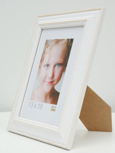 17 Stories Lowall Picture Frame 17 Stories Colour: White/Natural, Size: 75cm H x 55cm W x 1.5cm D  - Size: 55cm H x 45cm W x 1.5cm D 17 Stories Lowall Picture Frame 17 Stories Colour: White/Natural, Size: 75cm H x 55cm W x 1.5cm D  - Size: 55cm H x 45cm W x 1.5cm D