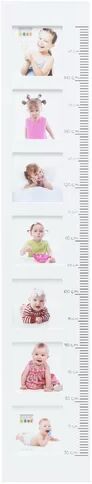 Harriet Bee Sonia Growth Chart Picture Frame Harriet Bee Colour: White  - Size: 14cm H X 22cm W X 1cm D Harriet Bee Sonia Growth Chart Picture Frame Harriet Bee Colour: White  - Size: 14cm H X 22cm W X 1cm D