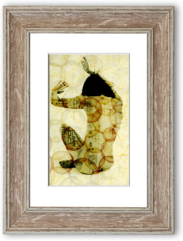East Urban Home 'Tribal Tattoo Woman' - Picture Frame Graphic Art Print on Paper East Urban Home Size: 93cm H x 70cm W x 1cm D, Frame Option: Walnut  - Size: 93cm H x 70cm W x 1cm D East Urban Home 'Tribal Tattoo Woman' - Picture Frame Graphic Art Print on Paper East Urban Home Size: 93cm H x 70cm W x 1cm D, Frame Option: Walnut  - Size: 93cm H x 70cm W x 1cm D