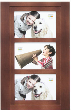 Symple Stuff Picture Frame Symple Stuff Colour: Brown  - Size: 15.75" x 19.69" Symple Stuff Picture Frame Symple Stuff Colour: Brown  - Size: 15.75" x 19.69"