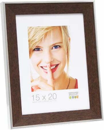 Symple Stuff Picture Frame (Set of 2) Symple Stuff Colour: Brown, Photo Size: 11.7" x 17.55"  - Size: 56cm H X 32cm D