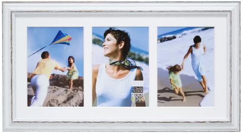 17 Stories Bulverde Picture Frame 17 Stories Size: 30cm H x 57cm W x 1.5cm D, Colour: White  - Size: 25cm H x 31cm W x 1.5cm D