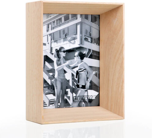 XLBoom Prado Picture Frame XLBoom Colour: Timber, Size: 21cm H x 16cm W x 7cm D  - Size: 11" x  14"