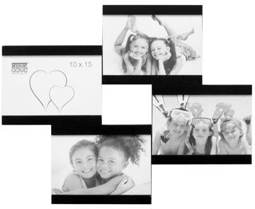 Symple Stuff 4 Piece Picture Frame Set Symple Stuff Colour: Black  - Size: 8" x 11" Symple Stuff 4 Piece Picture Frame Set Symple Stuff Colour: Black  - Size: 8" x 11"