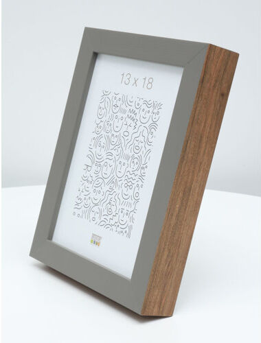 Ebern Designs Hage Picture Frame Ebern Designs Colour: Brown\Grey, Size: 4" x 6"  - Size: Ebern Designs Hage Picture Frame Ebern Designs Colour: Brown\Grey, Size: 4" x 6"  - Size: