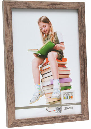 Deknudt Frames Picture Frame Deknudt Frames Colour: Brown, Photo Size: 15.75" x 15.75"  - Size: 7.87" x 11.02"