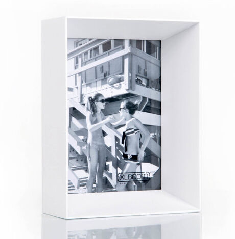 XLBoom Prado Picture Frame XLBoom Colour: White, Size: 21cm H x 16cm W x 7cm D  - Size: 11" x  14" XLBoom Prado Picture Frame XLBoom Colour: White, Size: 21cm H x 16cm W x 7cm D  - Size: 11" x  14"