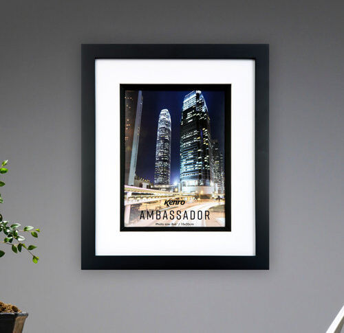Kenro Ambassador Gallery Wall Collage Picture Frame Kenro Colour: Black, Size: 52.5cm H x 40cm W x 2.5cm D  - Size: Rectangular 65 x 130cm Kenro Ambassador Gallery Wall Collage Picture Frame Kenro Colour: Black, Size: 52.5cm H x 40cm W x 2.5cm D  - Size: Rectangular 65 x 130cm