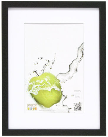Deknudt Frames Picture Frame Deknudt Frames Colour: Black  - Size: 19cm -22cm H X 72cm -84cm W X 2cm D Deknudt Frames Picture Frame Deknudt Frames Colour: Black  - Size: 19cm -22cm H X 72cm -84cm W X 2cm D