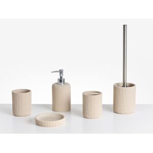 Brayden Studio Bathroom Accessory Set Beige 37cm H X 10cm W X 10cm D Brayden Studio Bathroom Accessory Set Beige 37cm H X 10cm W X 10cm D