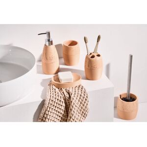 Brayden Studio 5-Piece Bathroom Accessories Set YARAPA Orange 37cm H X 11cm W X 11cm D Brayden Studio 5-Piece Bathroom Accessories Set YARAPA Orange 37cm H X 11cm W X 11cm D