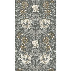 Ophelia & Co. Mamadou Ogee Flora 10.05 m x 53 cm Matte Wallpaper Roll green/blue/white 10.05 H x 53.0 W cm