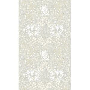 Ophelia & Co. Mamadou Ogee Flora 10.05 m x 53 cm Matte Wallpaper Roll white/brown 10.05 H x 53.0 W cm