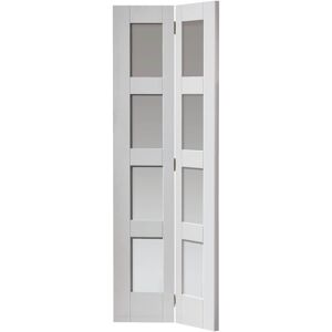 JB Kind Doors Montserrat Bi-Fold Internal Primed White 76.2cm W X 198.1cm H JB Kind Doors Montserrat Bi-Fold Internal Primed White 76.2cm W X 198.1cm H