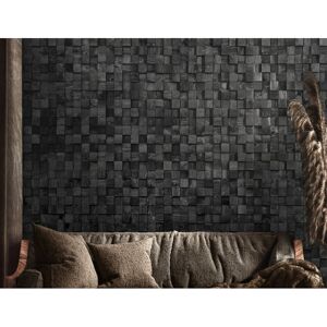 Alpen Home Ossineke 38cm W x 38cm H Wall Paneling - 2 pack Black Wood 2'' H X 38cm H X 38cm W Alpen Home Ossineke 38cm W x 38cm H Wall Paneling - 2 pack Black Wood 2'' H X 38cm H X 38cm W