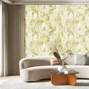 Ivy Bronx Avahlynn 10m x 1.06m Embossed Metallic Finish Wallpaper Roll Gold/Green 1,000cm L X 106cm W Ivy Bronx Avahlynn 10m x 1.06m Embossed Metallic Finish Wallpaper Roll Gold/Green 1,000cm L X 106cm W