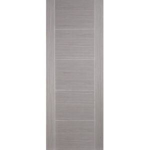 LPD Doors Vancouver White Primed Internal Door Pre-Finished Ash Grey 198.1cm H x 83.8cm W x 3.5cm D LPD Doors Vancouver White Primed Internal Door Pre-Finished Ash Grey 198.1cm H x 83.8cm W x 3.5cm D