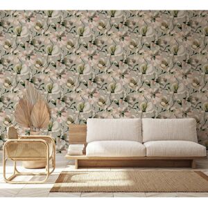 Marlow Home Co. Amogh Collection Cherry Blossom 10.05m x 53cm Wallpaper Roll Beige 1,005cm L X 53cm W Marlow Home Co. Amogh Collection Cherry Blossom 10.05m x 53cm Wallpaper Roll Beige 1,005cm L X 53cm W