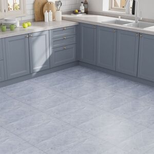 Ivy Bronx 28Pcs 60x30cm Realistic Stone Texture Self Adhesive PVC Flooring Light Grey 30cm W X 60cm L Ivy Bronx 28Pcs 60x30cm Realistic Stone Texture Self Adhesive PVC Flooring Light Grey 30cm W X 60cm L