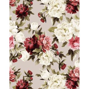 Rosalind Wheeler Lecanto 7m x 75cm Matte Painted Floral Wallpaper Roll Beige Rosalind Wheeler Lecanto 7m x 75cm Matte Painted Floral Wallpaper Roll Beige