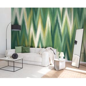 17 Stories Ikat Zig Zag Matte Roll Forest Green Matt 350cm L x 280cm W 17 Stories Ikat Zig Zag Matte Roll Forest Green Matt 350cm L x 280cm W