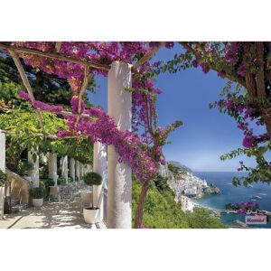 Ebern Designs Boxleye Amalfi 2.54m x 368cm Wallpaper Roll White;Pink 254cm L X 368cm W Ebern Designs Boxleye Amalfi 2.54m x 368cm Wallpaper Roll White;Pink 254cm L X 368cm W