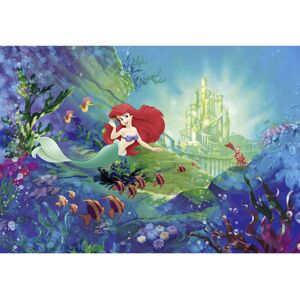 Disney Ariel's Castle 2.54m x 3.68m Wall Mural Blue/Green 254cm L X 368cm W Disney Ariel's Castle 2.54m x 3.68m Wall Mural Blue/Green 254cm L X 368cm W