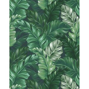 17 Stories Vensey 7m x 75cm Matte Tropical Jungle Leaf Wallpaper Roll Green 700cm L X 75cm W 17 Stories Vensey 7m x 75cm Matte Tropical Jungle Leaf Wallpaper Roll Green 700cm L X 75cm W