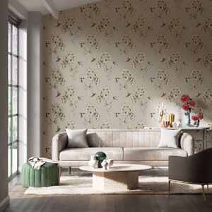 Harlequin Amazilia Hummingbird Wallpaper Silver White - Wallpaper Harlequin Amazilia Hummingbird Wallpaper Silver White - Wallpaper
