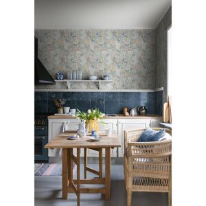 Galerie Home Fagring Matte Wallpaper Roll Green/White 33cm L X 53cm W Galerie Home Fagring Matte Wallpaper Roll Green/White 33cm L X 53cm W