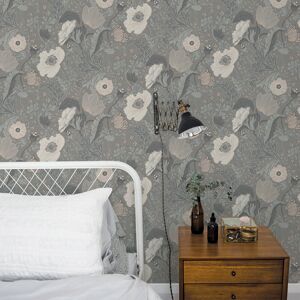 Lily Manor Bryanna 10.05m x 53cm Matte Wallpaper Roll Blush/Grey 30,632.4cm L Lily Manor Bryanna 10.05m x 53cm Matte Wallpaper Roll Blush/Grey 30,632.4cm L