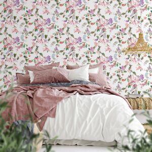 Marlow Home Co. Amogh Collection Summer Floral Bouquet 10.05m x 53cm Wallpaper Roll Purple 1,004.93cm L X 52.98cm W Marlow Home Co. Amogh Collection Summer Floral Bouquet 10.05m x 53cm Wallpaper Roll Purple 1,004.93cm L X 52.98cm W
