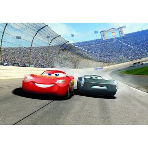 Cars 3 Curve 2.54m x 3.68m Wall Mural gray 368.0 W cm