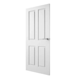 Premdor Spruce Internal Door Primed brown/green/white 198.1 H x 53.3 W cm